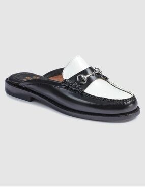 G.H. Bass & Co. Black Leather Lianna Mule